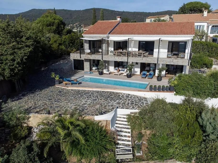 Villa 4 Etoiles, 250M2, Piscine, Parking, Vue Mer La Croix-Valmer Francia