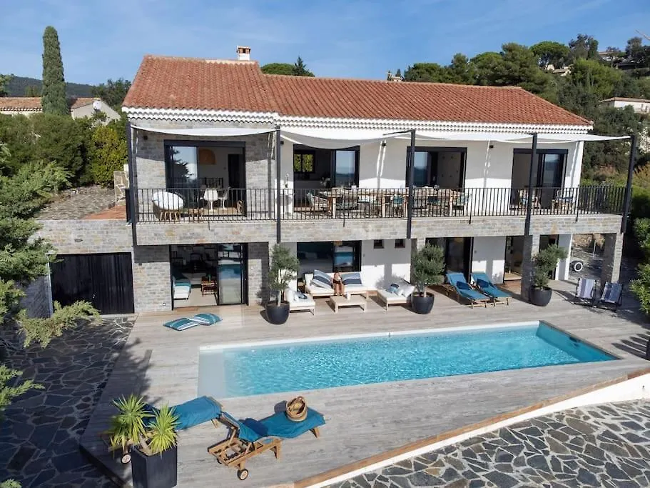 Villa 4 Etoiles, 250M2, Piscine, Parking, Vue Mer La Croix-Valmer Francia