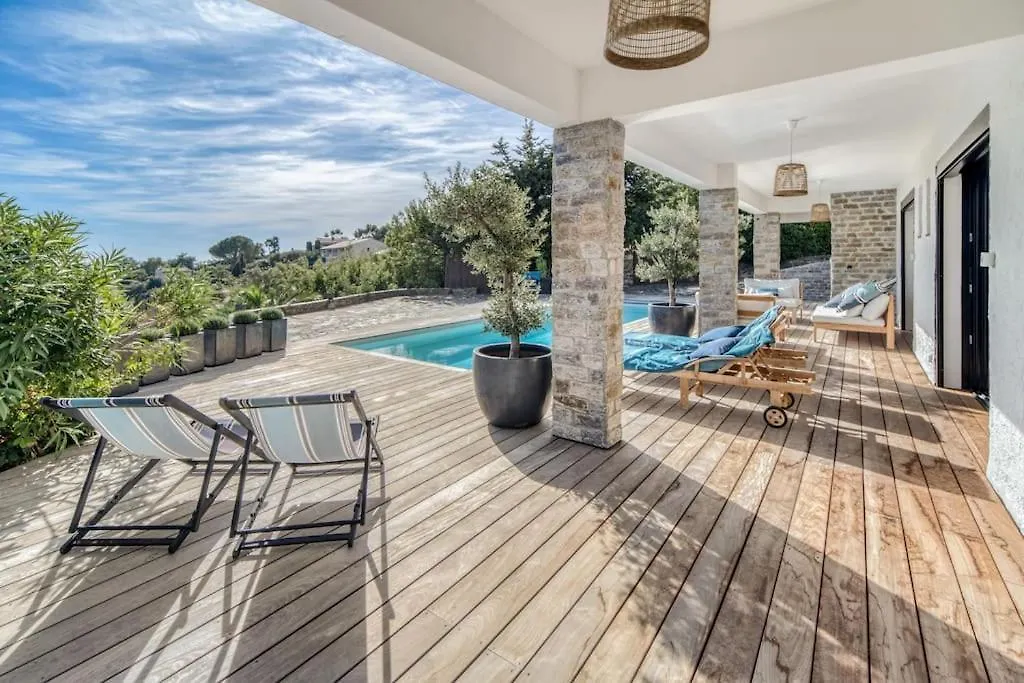 Villa 4 Etoiles, 250M2, Piscine, Parking, Vue Mer La Croix-Valmer Francia
