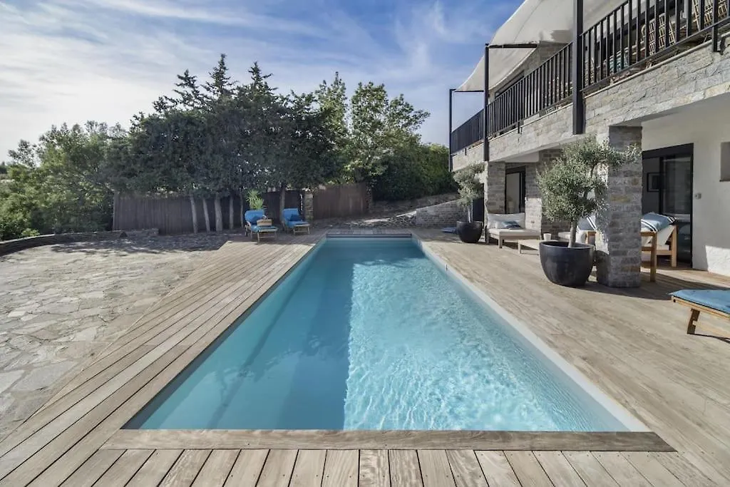 Villa 4 Etoiles, 250M2, Piscine, Parking, Vue Mer La Croix-Valmer Fransa