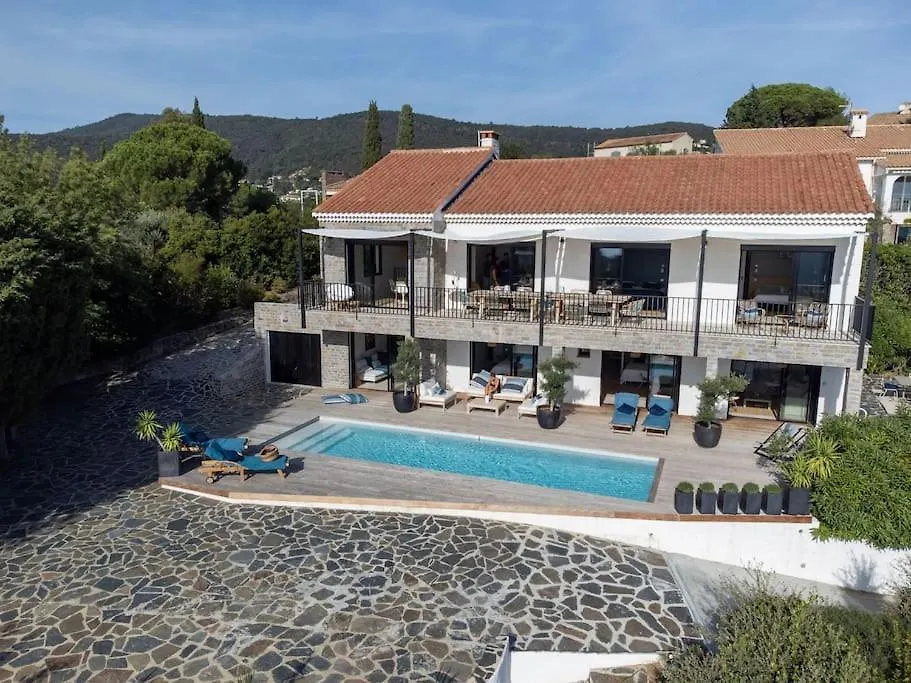 Villa 4 Etoiles, 250M2, Piscine, Parking, Vue Mer La Croix-Valmer Fransa